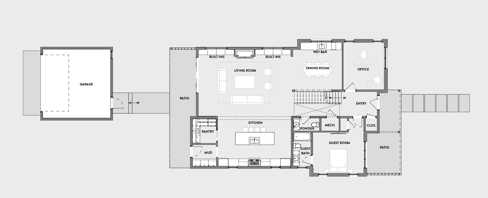 Floor Plan at 3841 W Bryon by Work Shop Colorado