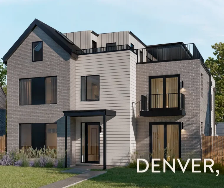 Luxury new home in Sloan's Lake, Denver.